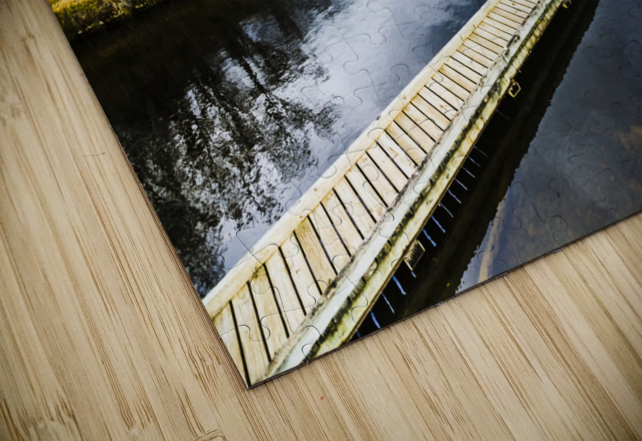 Tranquil wooden jetty Jorgo Puzzle