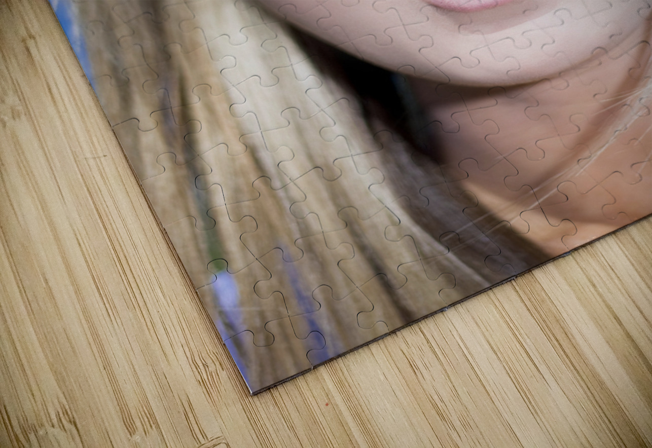 Woman With Butterfly Jorgo Puzzle