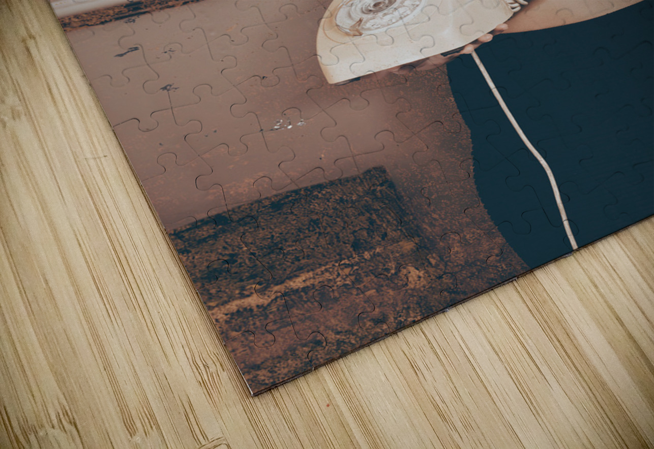 Vintage resort phone operator taking hotel booking Jorgo Puzzle