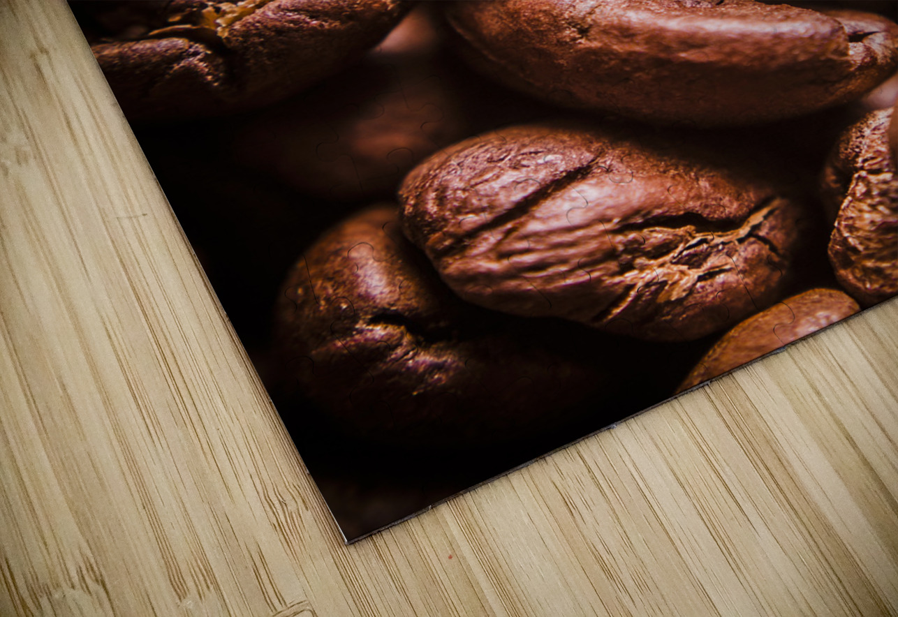 Roasted coffee bean macro Jorgo Puzzle