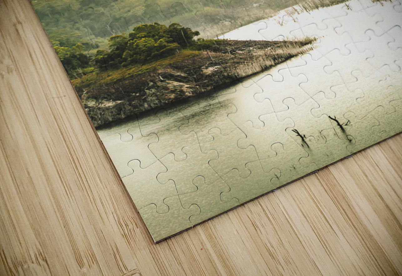 Majestic morning lake Jorgo Puzzle