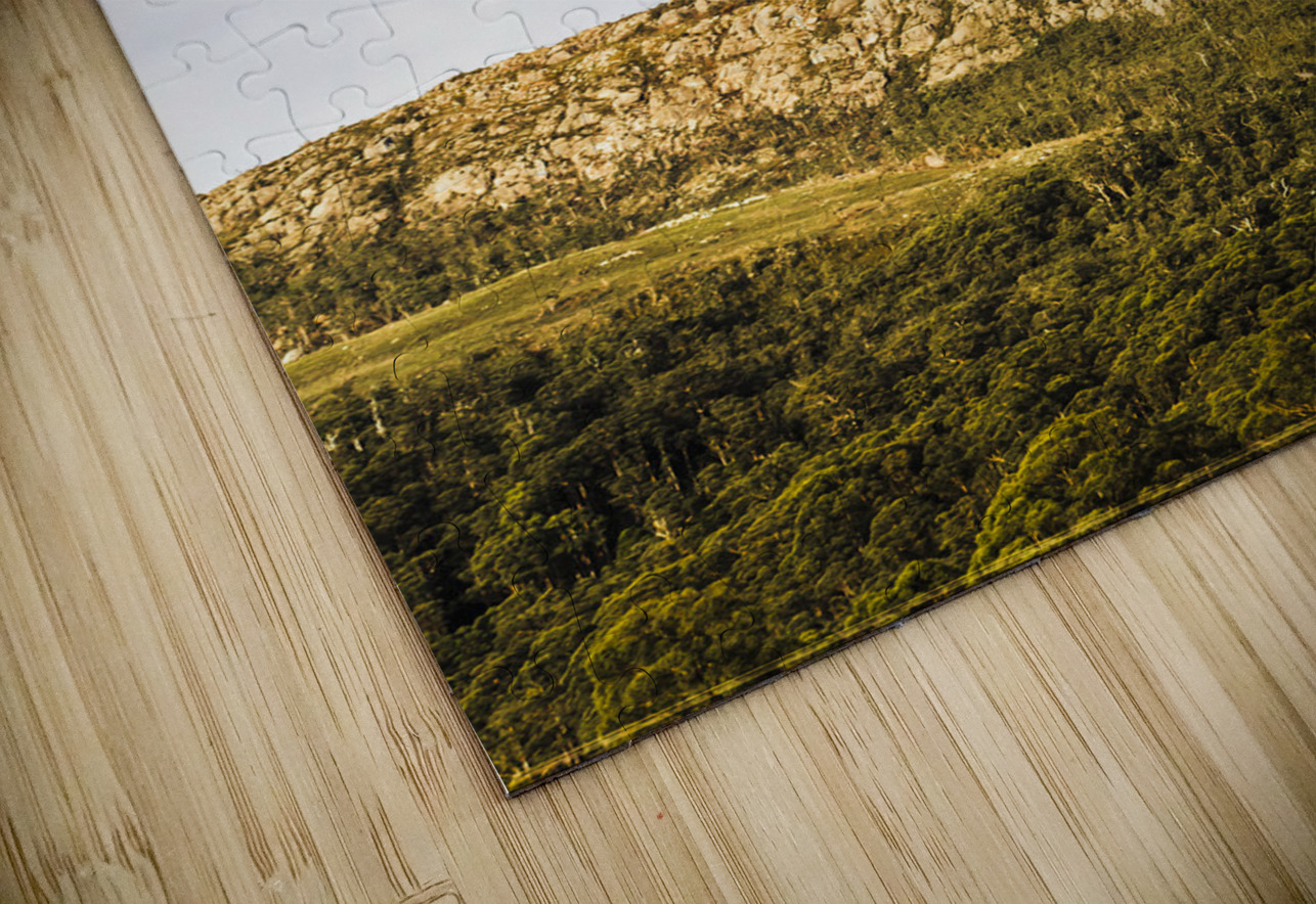 Scenic view of Mount Ferrell in Tullah Tasmania Jorgo Puzzle