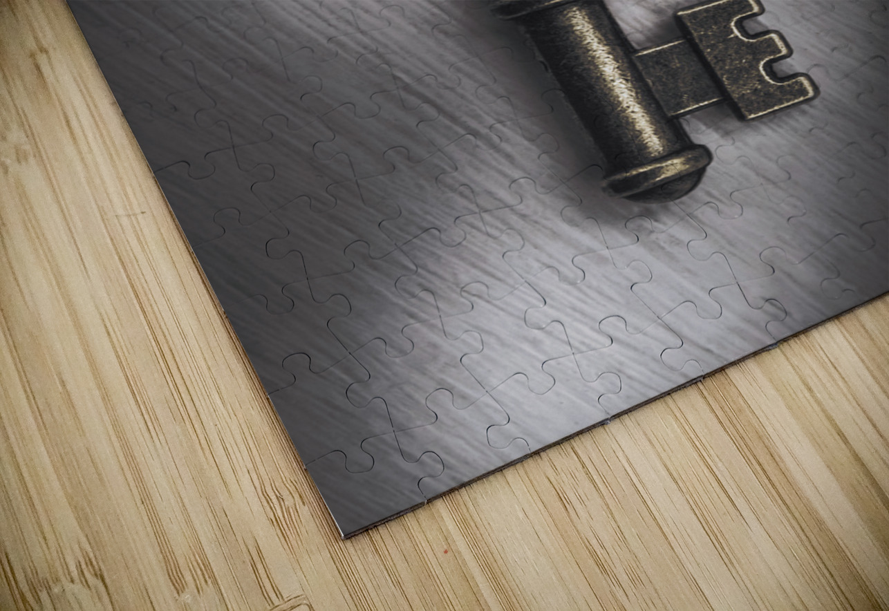 Heart shaped key with yellow flower Jorgo Puzzle