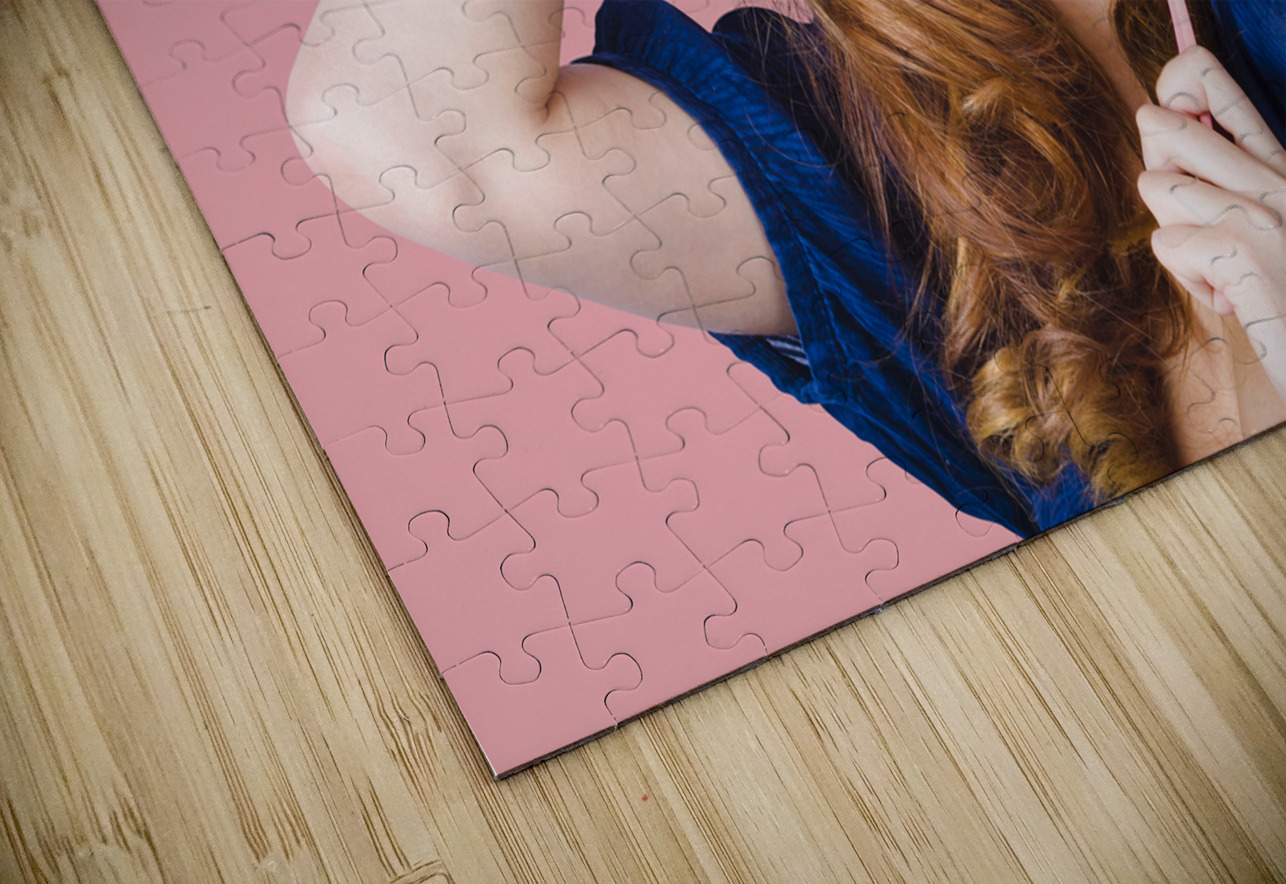 Pinup cook in funny pose Jorgo Puzzle