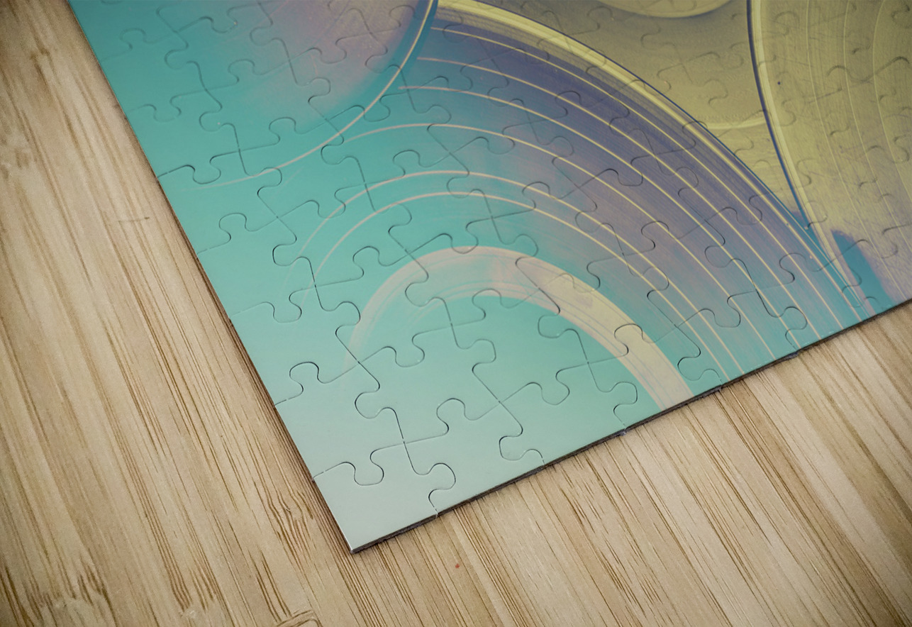 Vinyl recordings background Jorgo Puzzle