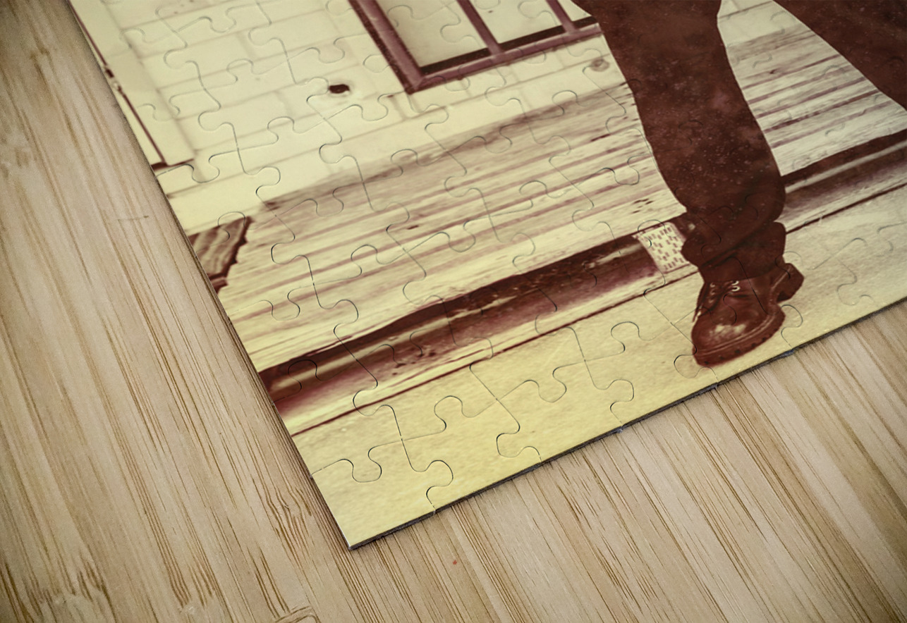 Jazz man in the back alley Jorgo Puzzle