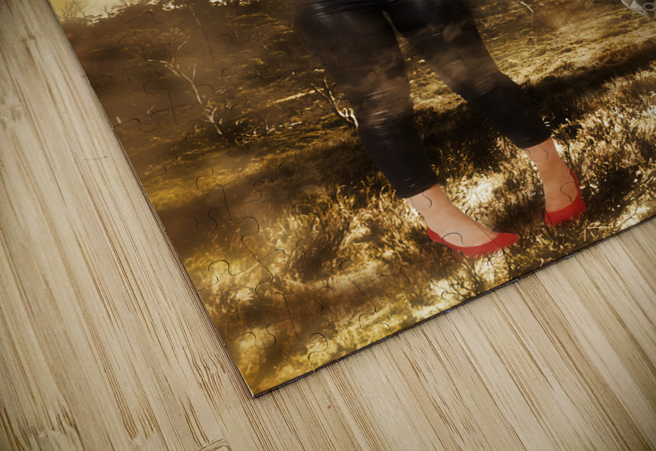 Tough Australian pin-up girl. Spirit of the ANZAC Jorgo Puzzle