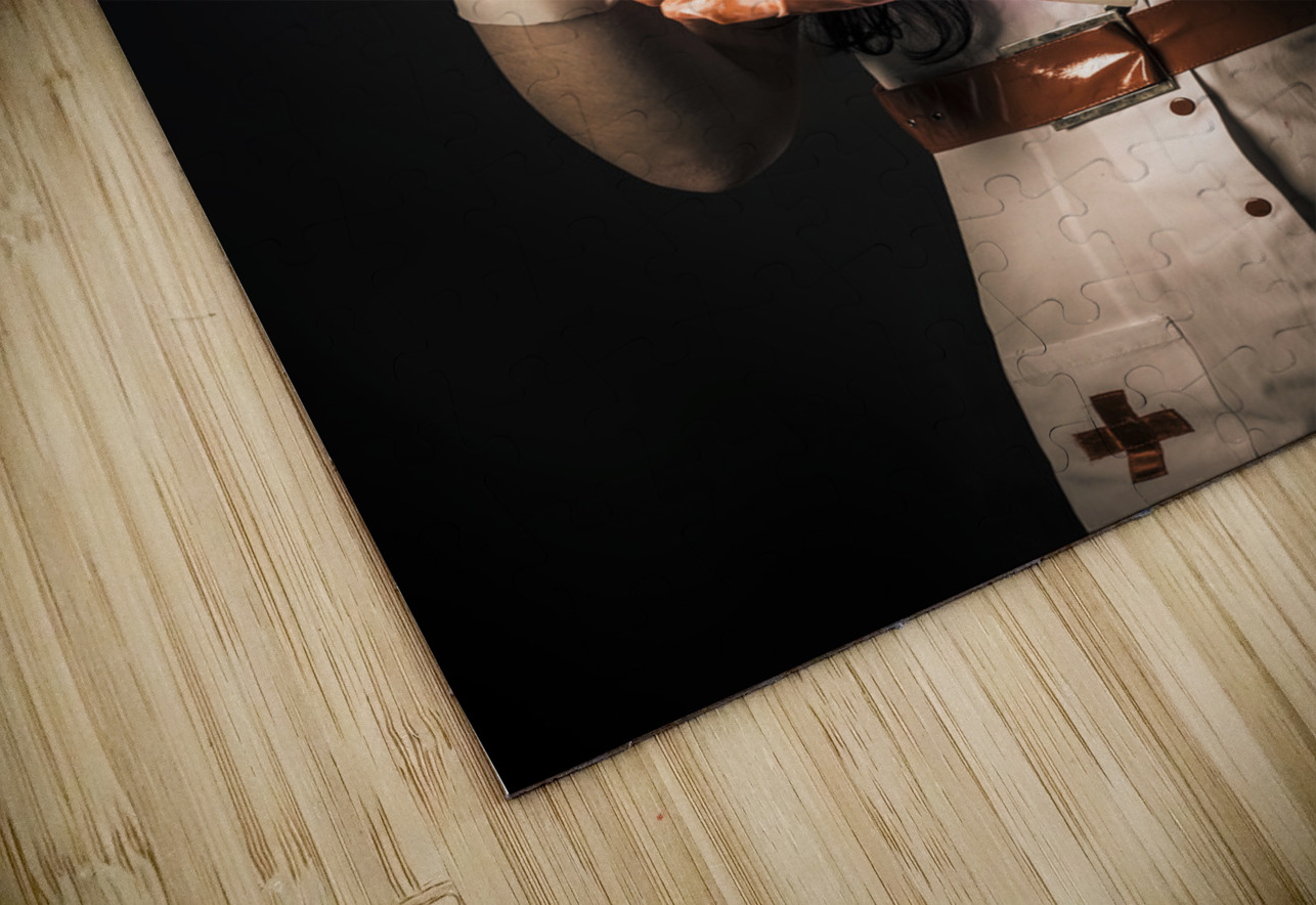 Living dead health professional putting on gloves Jorgo Puzzle