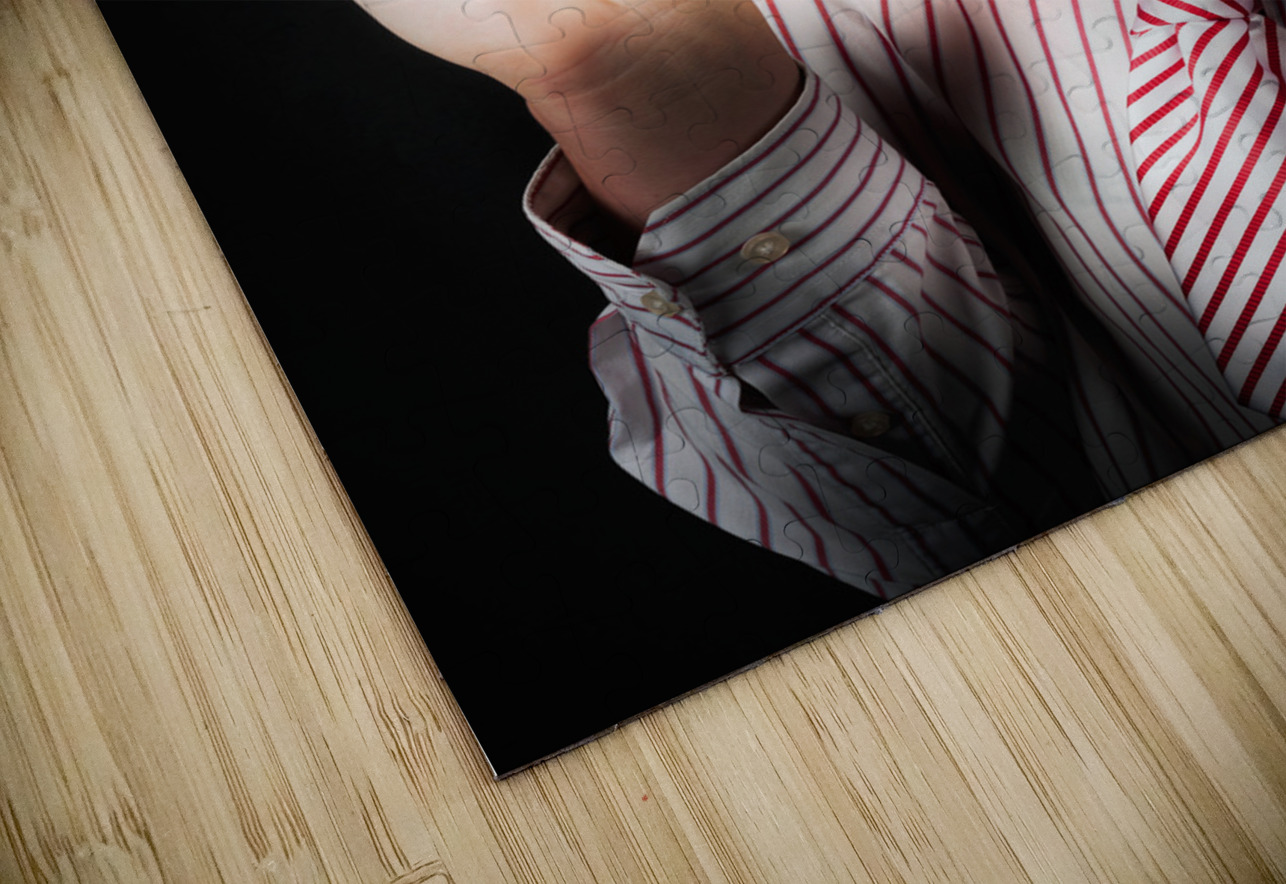 Smart Business Person Holding Light Bulb In Hand Jorgo Puzzle