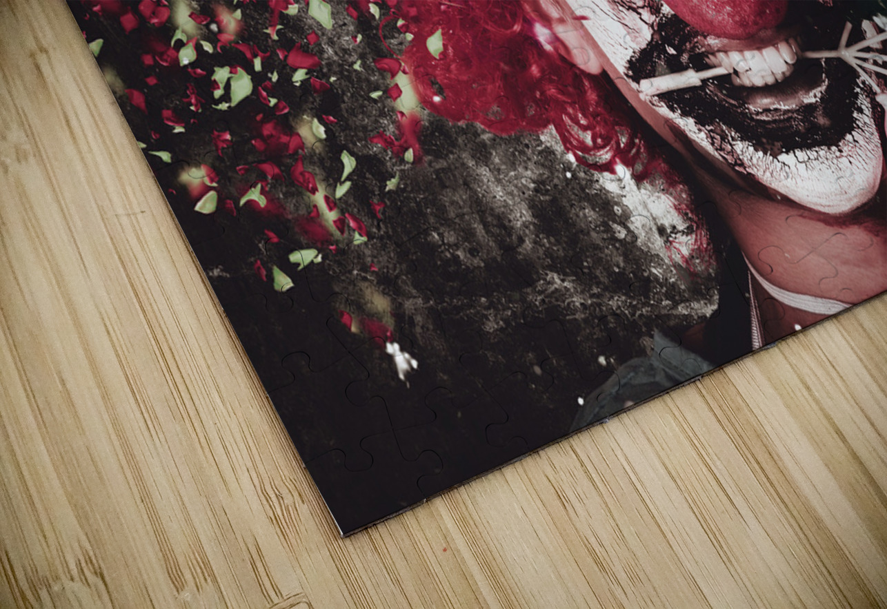 Carnival clown with balloon cake decoration Jorgo Puzzle