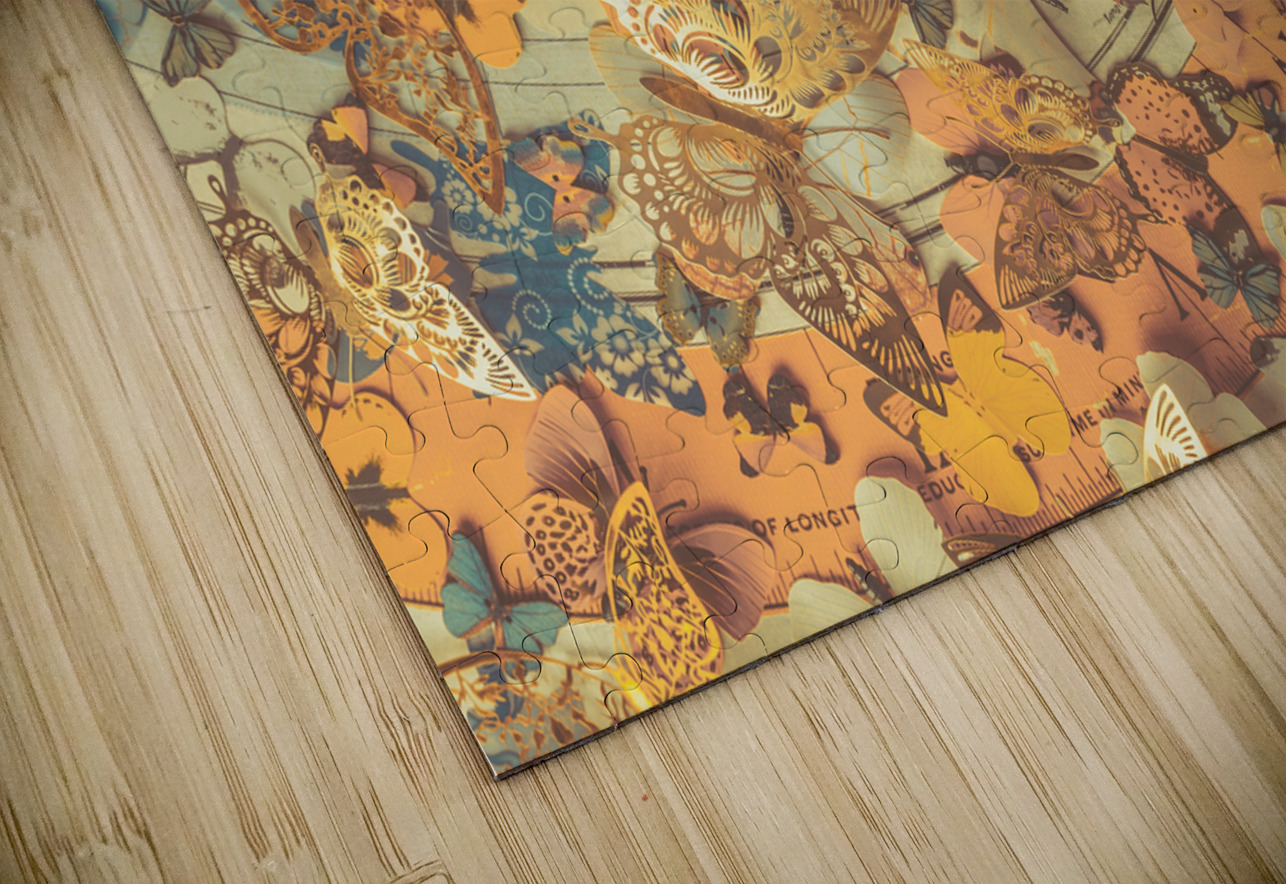 With faded colors and intricate markings Jorgo Puzzle