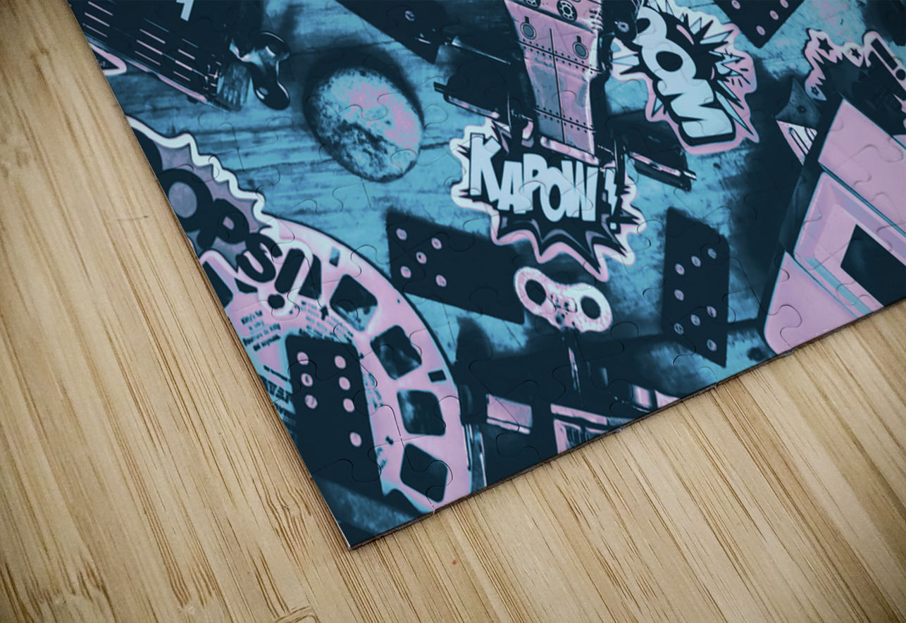 Robot Comic Strip Jorgo Puzzle