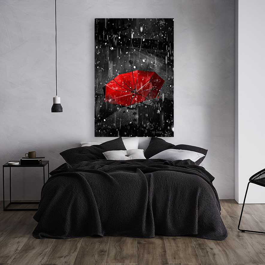 Gone with the rain Art