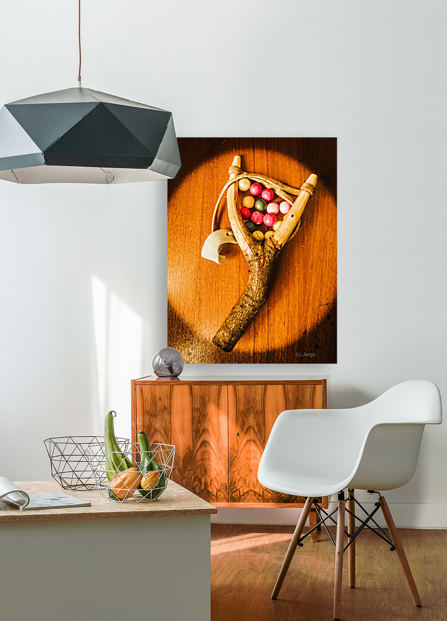 Bubblegum slingshot Art