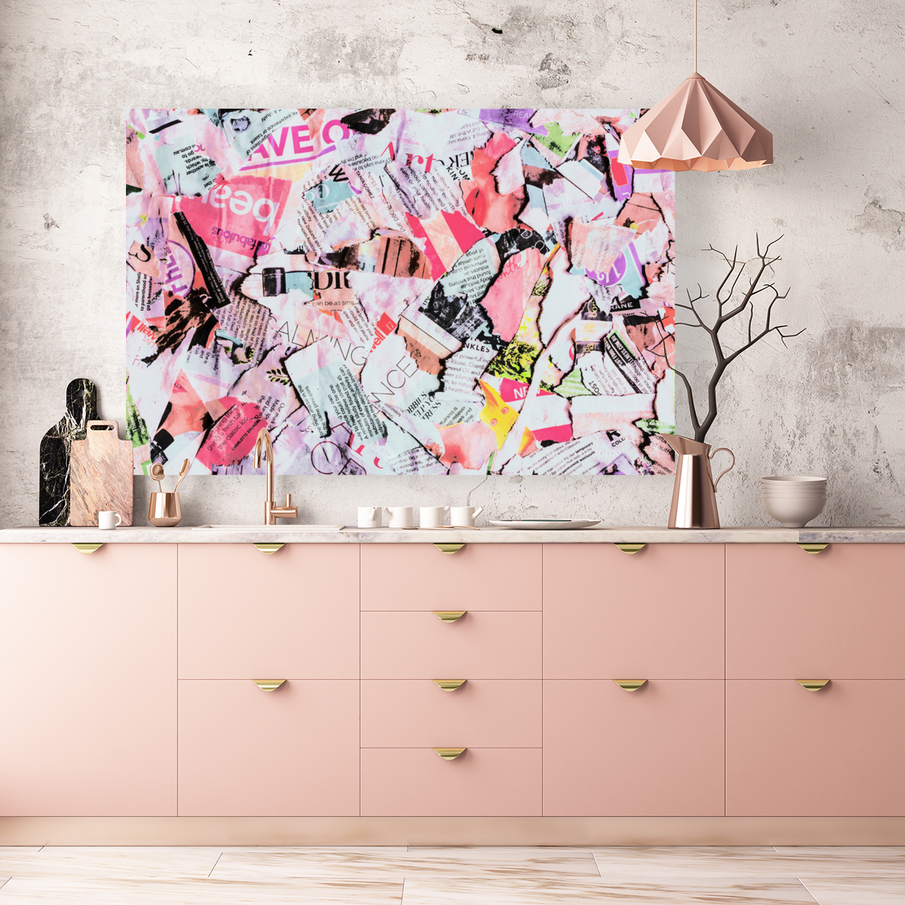 Mixed media messages Art