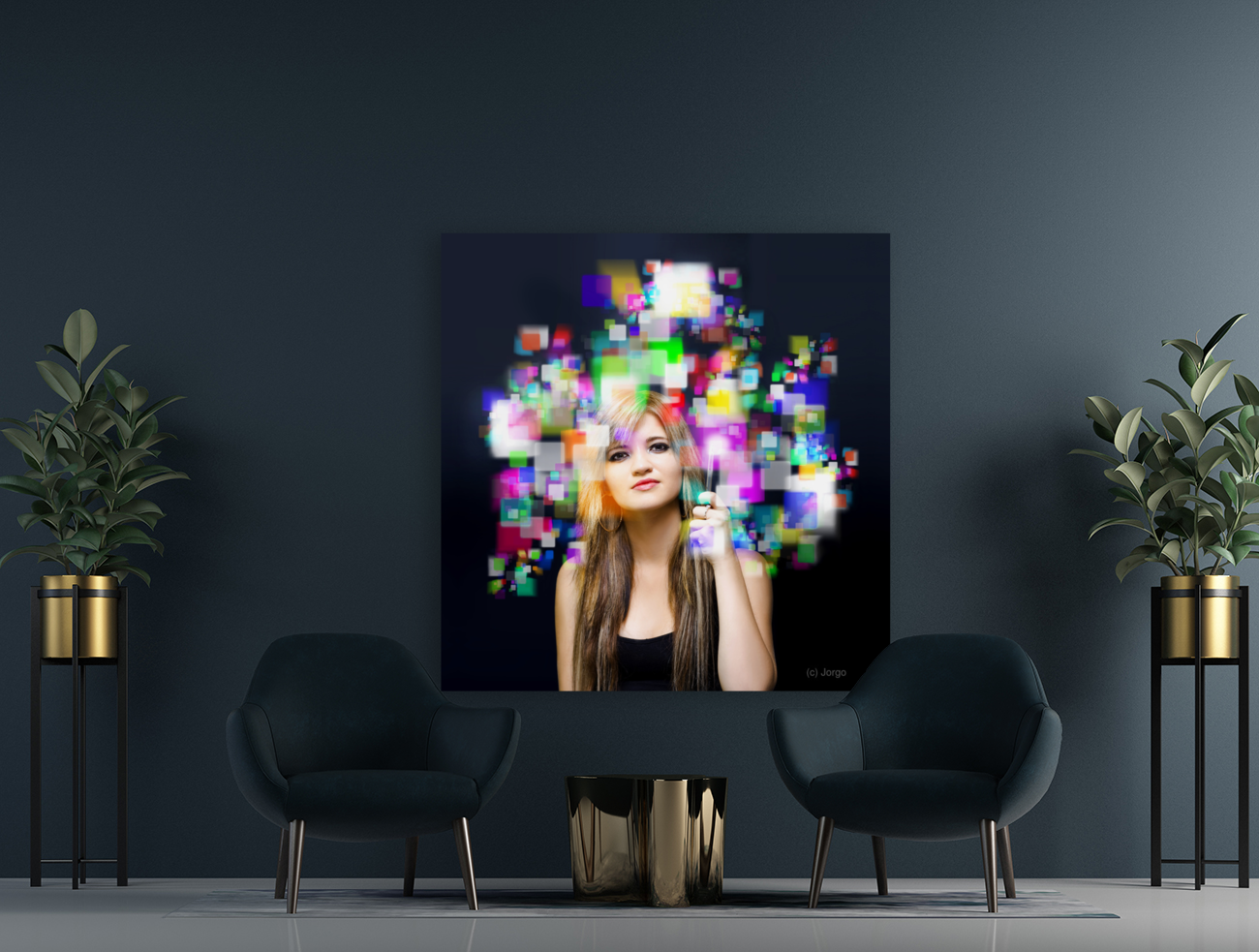 Social media and networking Art