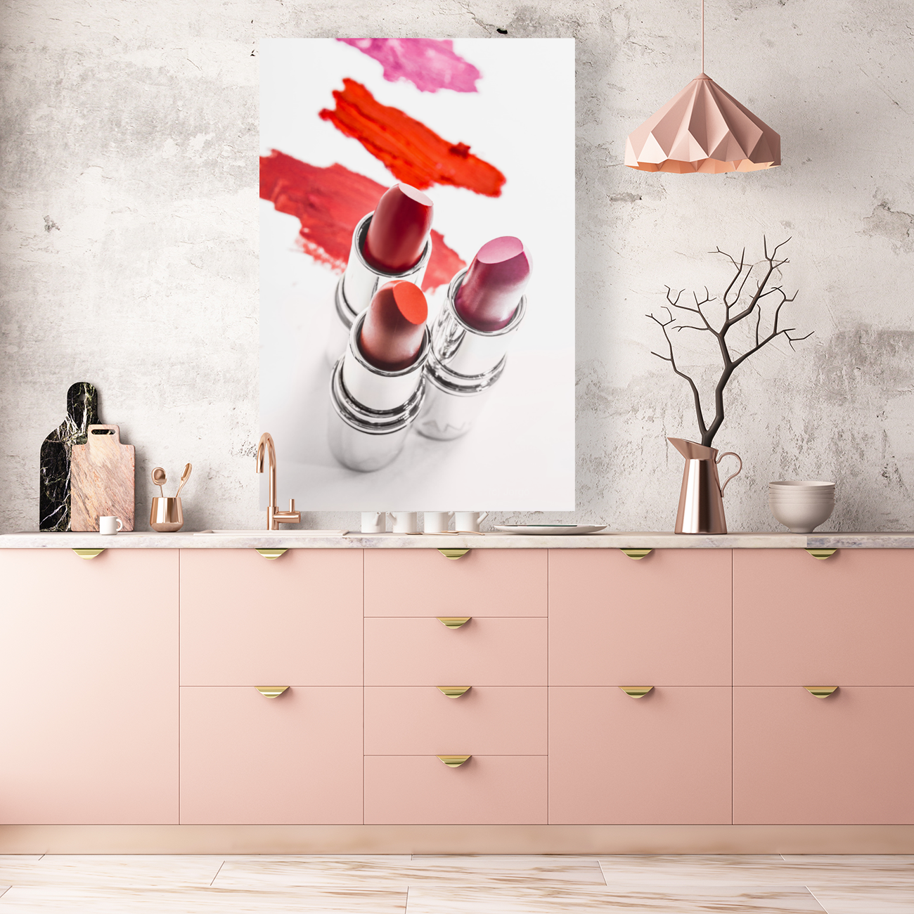 Contemporary cosmetics Art