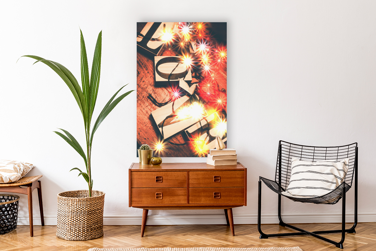 With love and lights Art