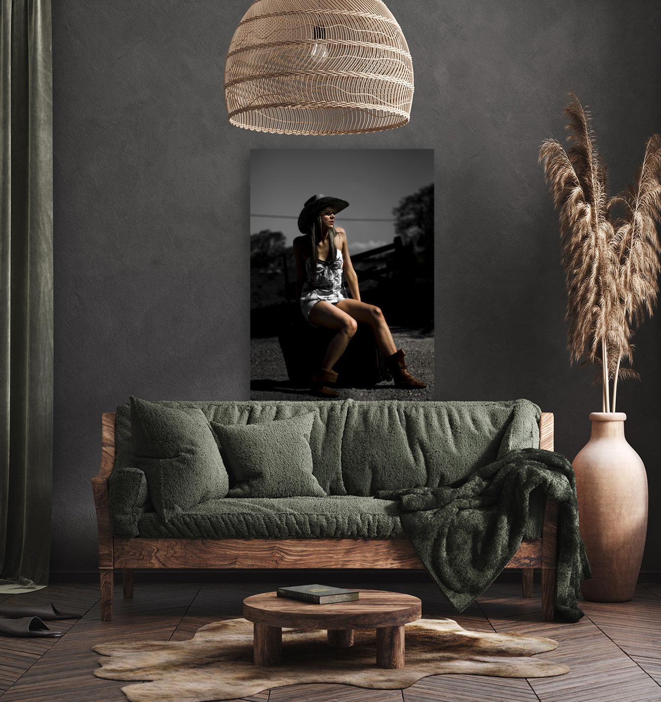 Female Outback Traveler Art