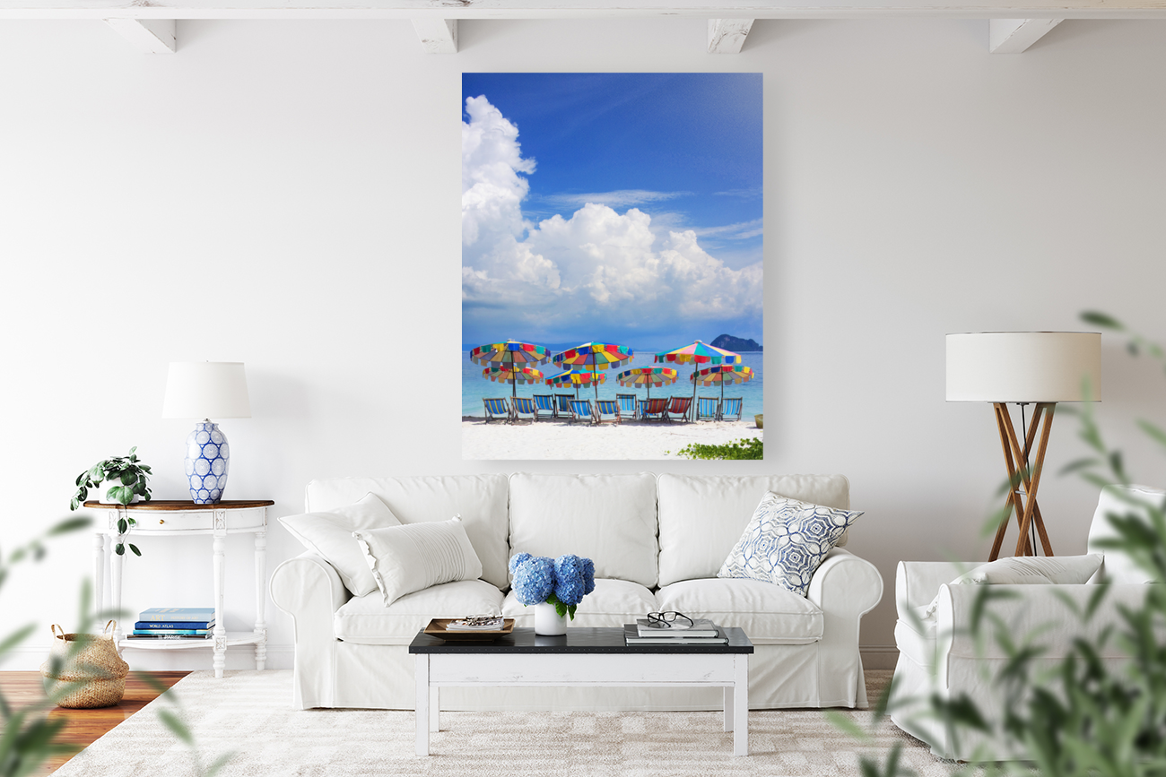 Tropical Holiday Destination Art