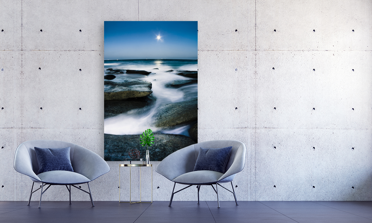 Australian coast landscape Art