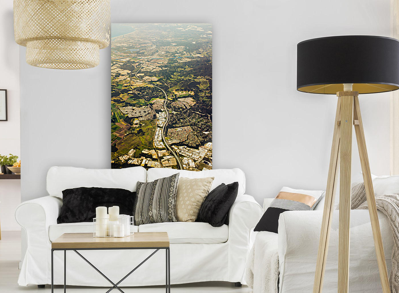 Gold Coast aerial photograph Art