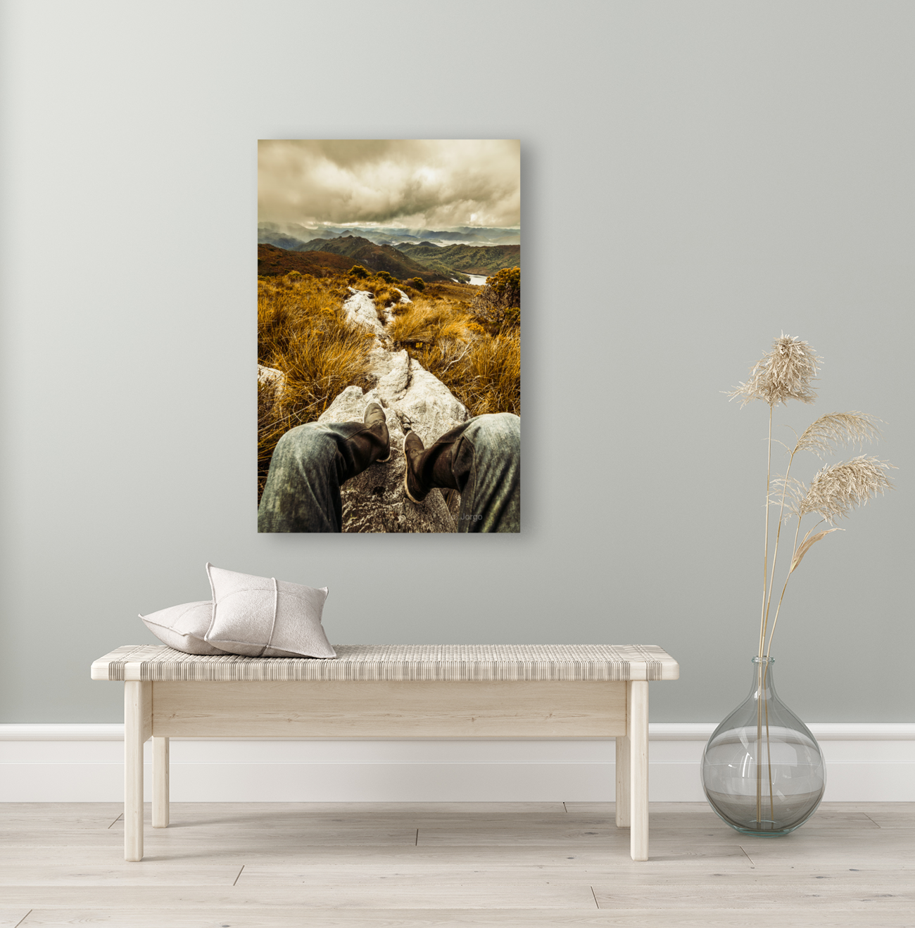 Hiking the Mount Sprent Trail Art