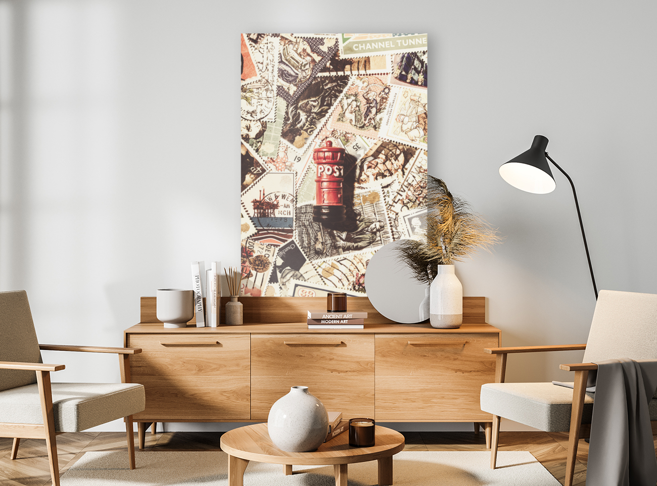 British post box Art