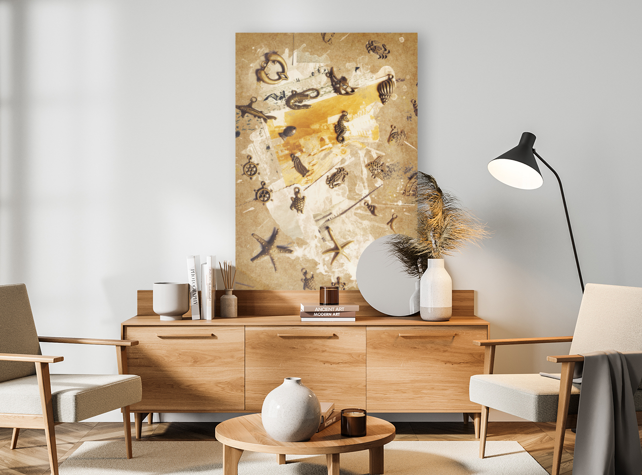 Splashback to the old ocean Art