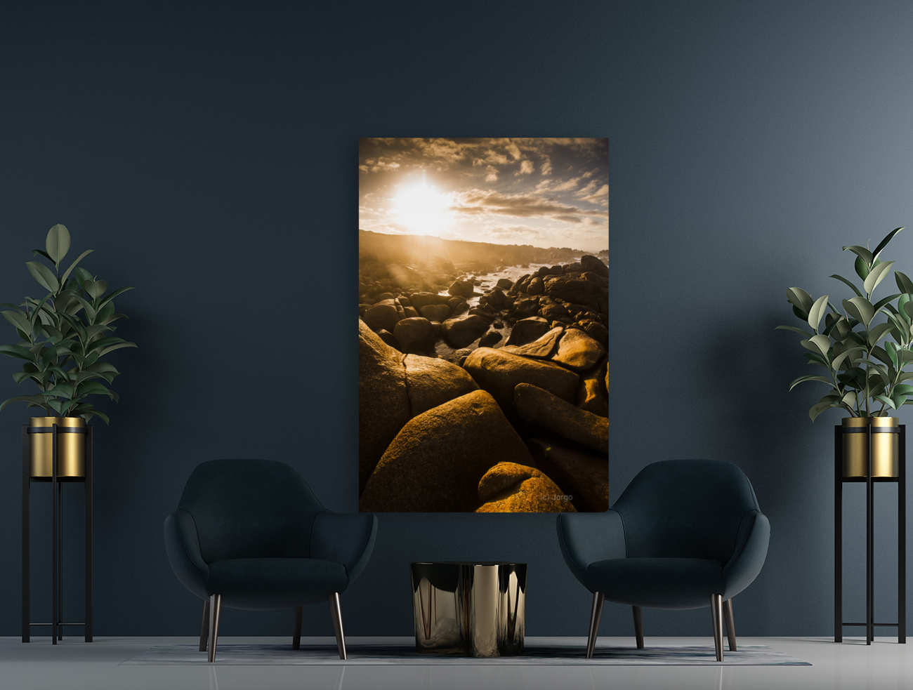 Sun bleached Australia beach Art