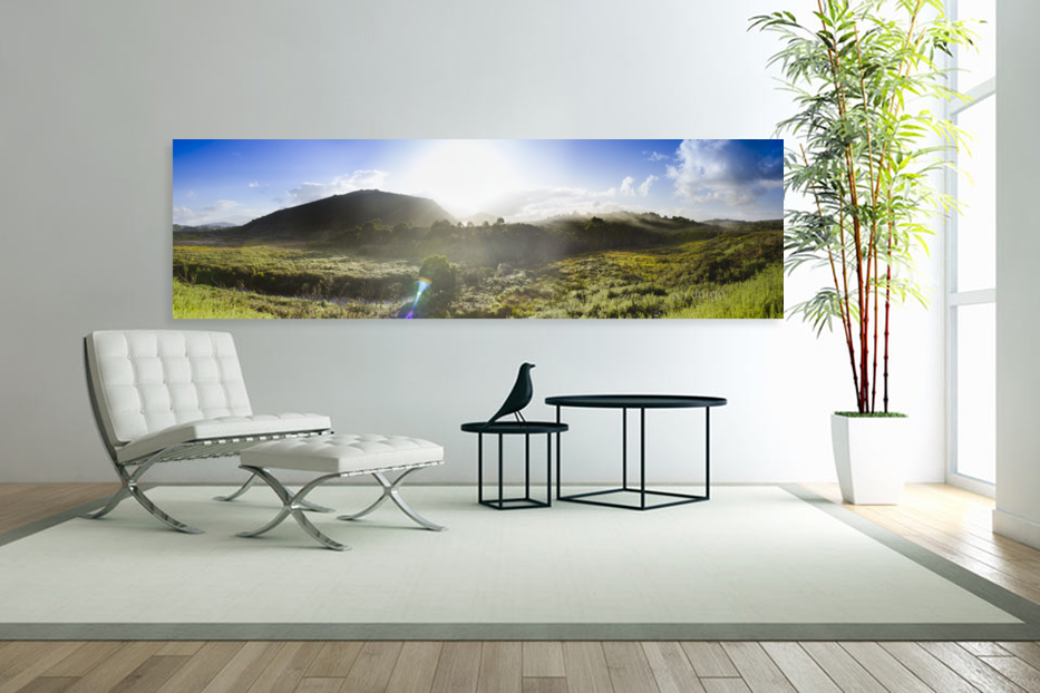 West Coast Range Landscape in Tasmania Australia Art