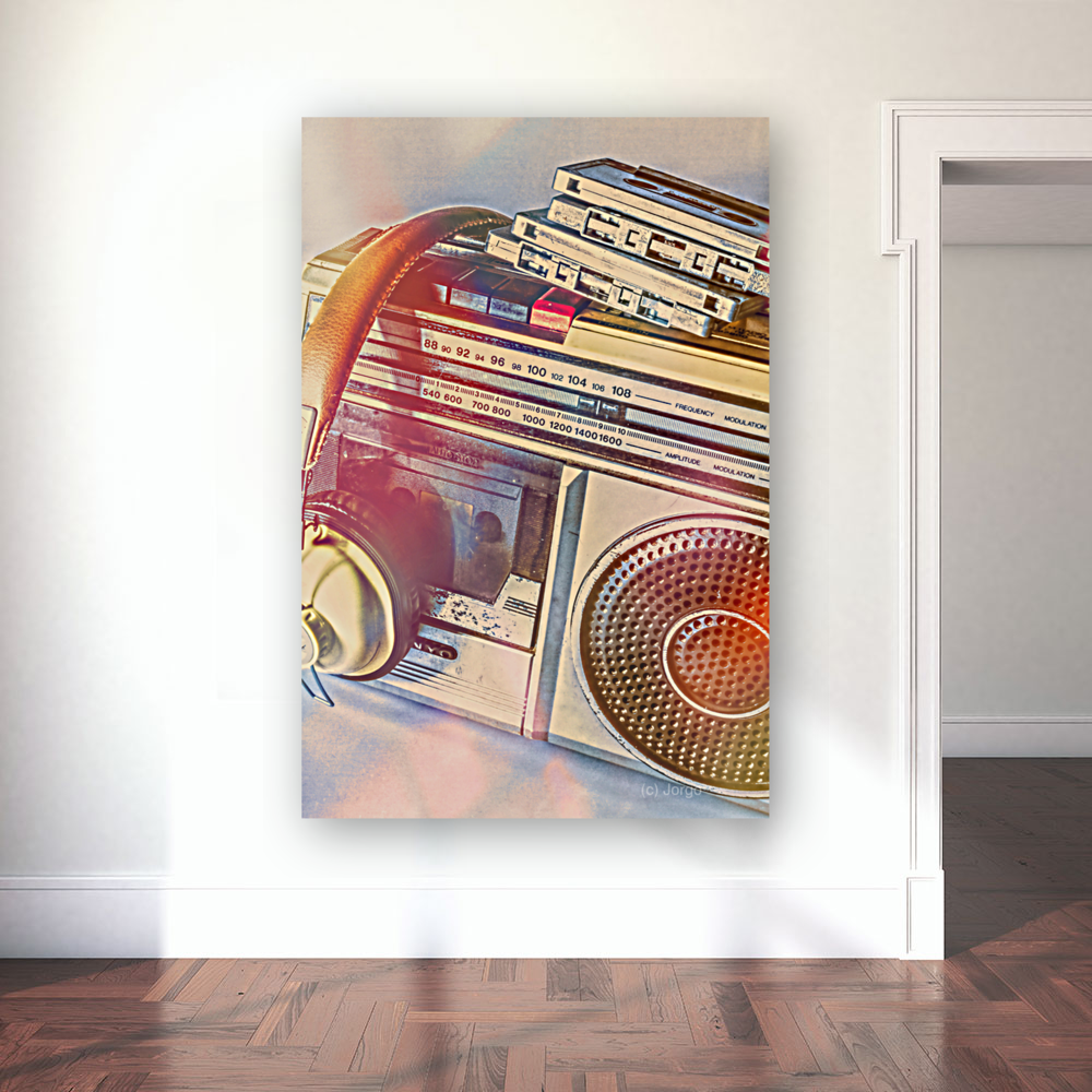 Faded Flashback Funk Art